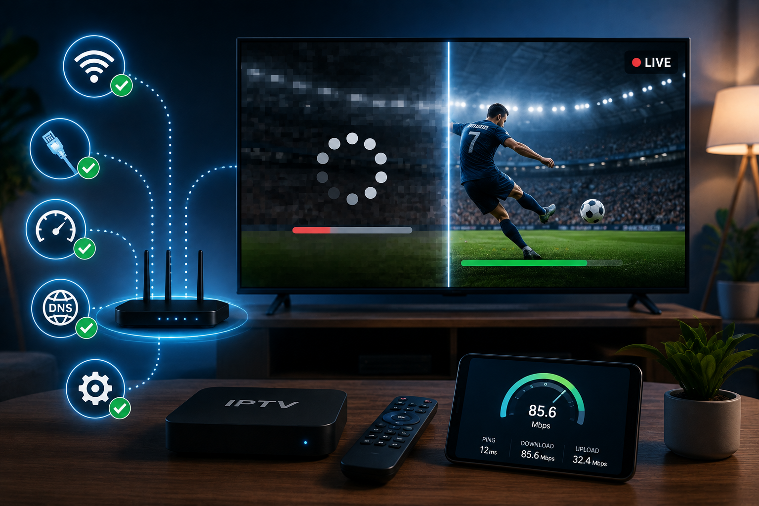 How to stop IPTV buffering in 2026