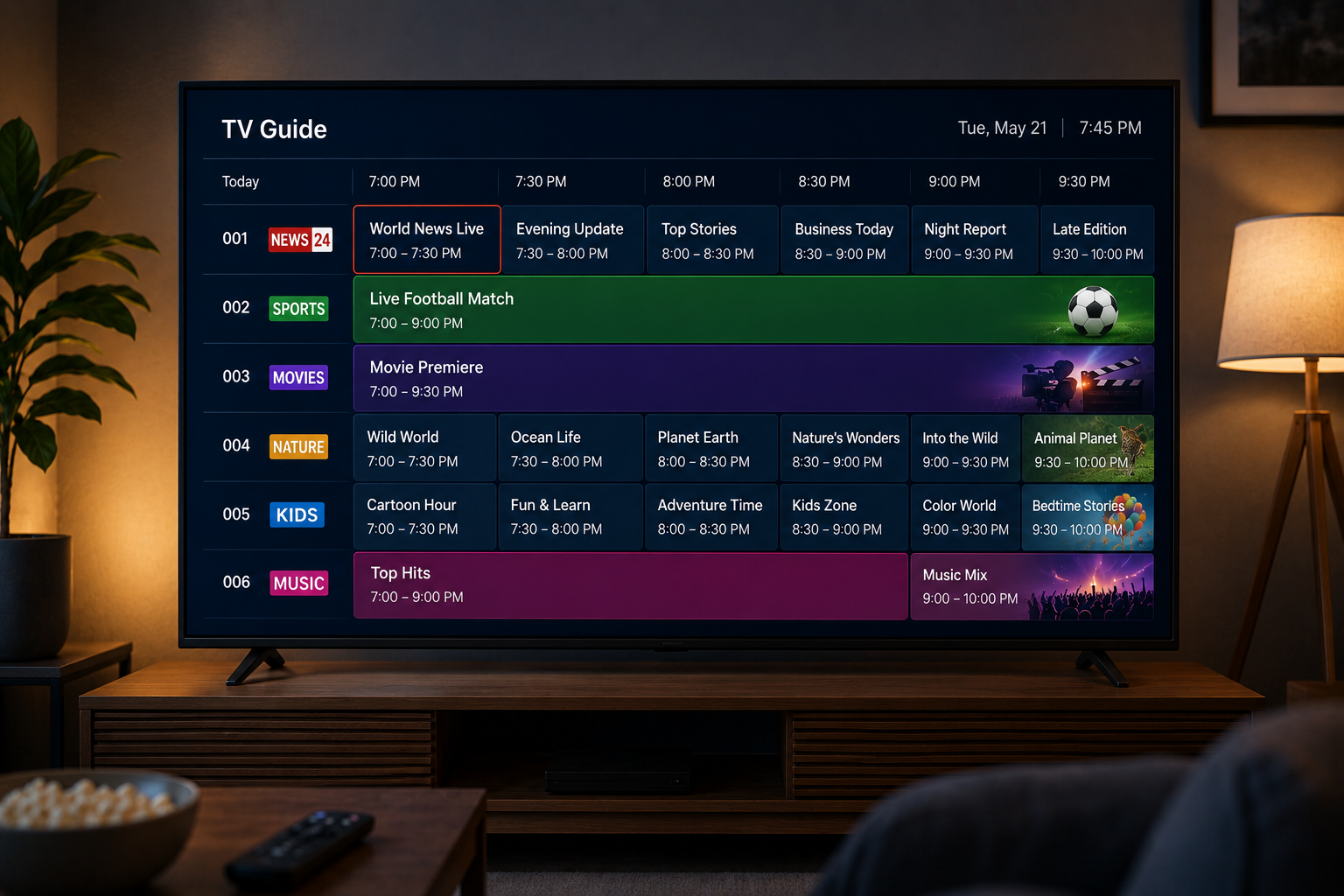 IPTV EPG setup and troubleshooting guide